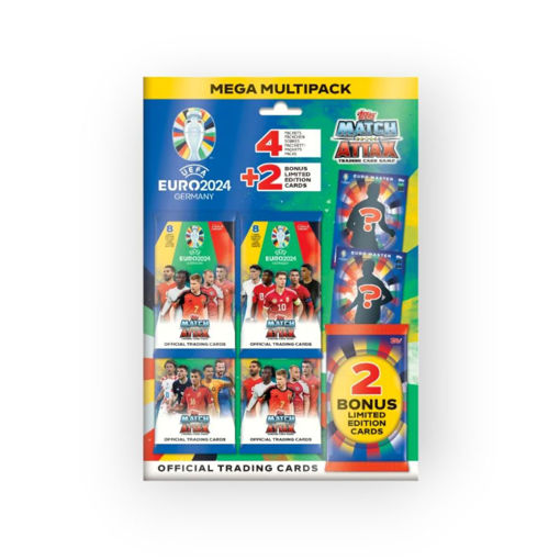 Picture of EURO 2024 CARDS MATCH ATTAX MEGA MULTI PACK